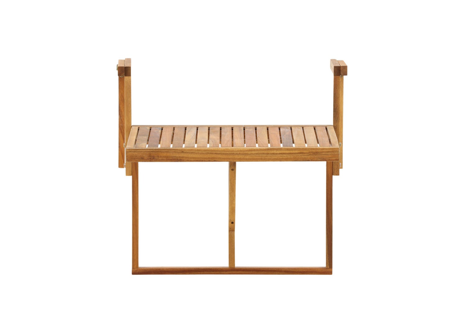 Marion tuintafel voor balkon, natuurlijke afwerking. 48 x 60 x 45 cm