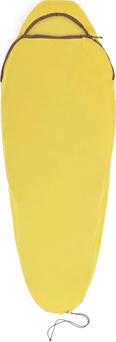 Sea To Summit Reactor Sleeping Bag Liner Mummy Sulphur Yellow