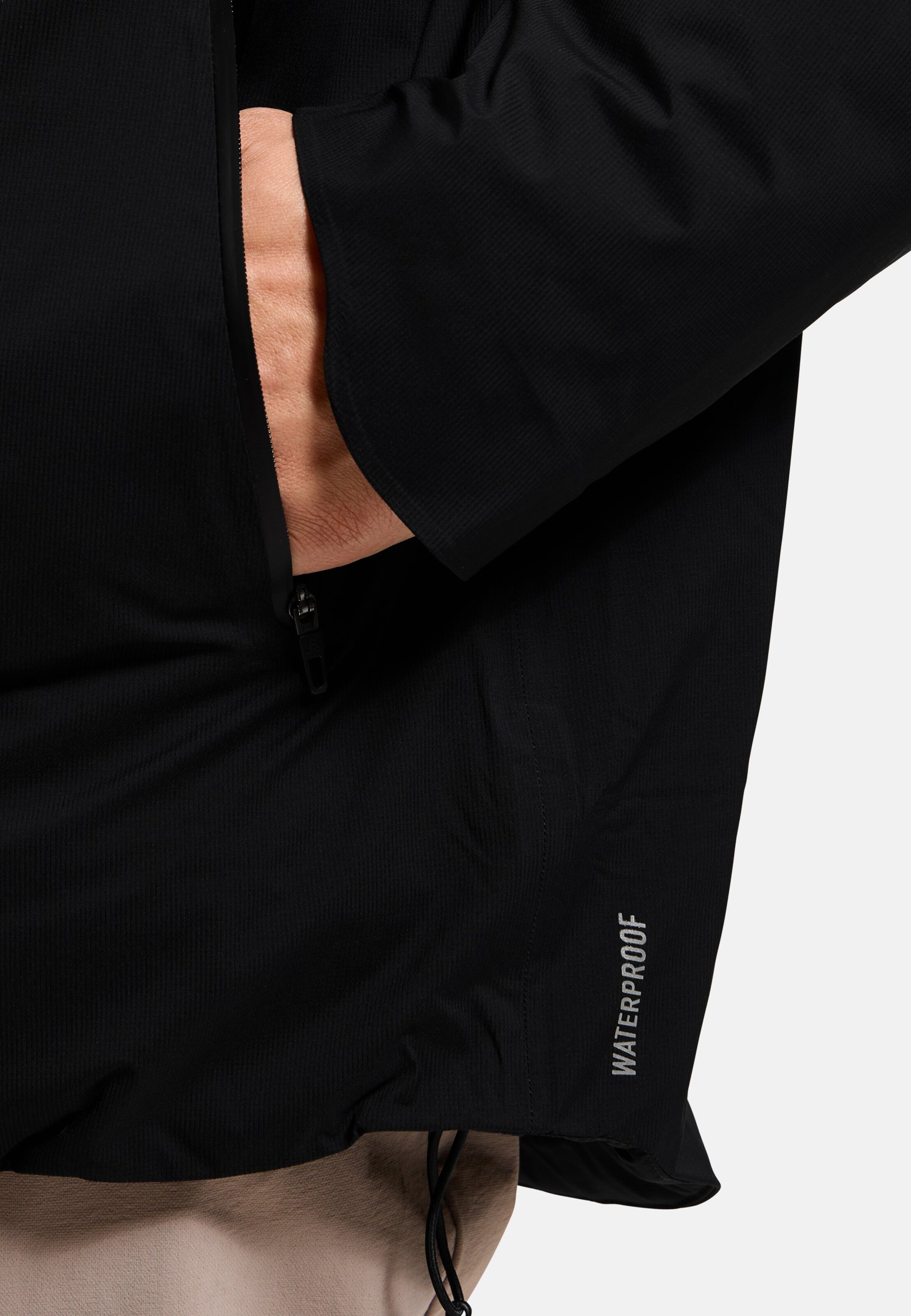 Wasserdichte Ascent S-Thermic Jacke in black