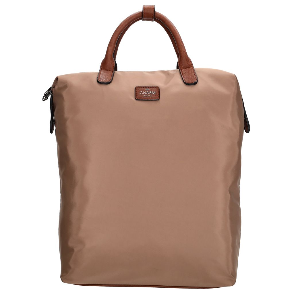 Charm London Buckingham Rugzak L 15,6 inch Taupe