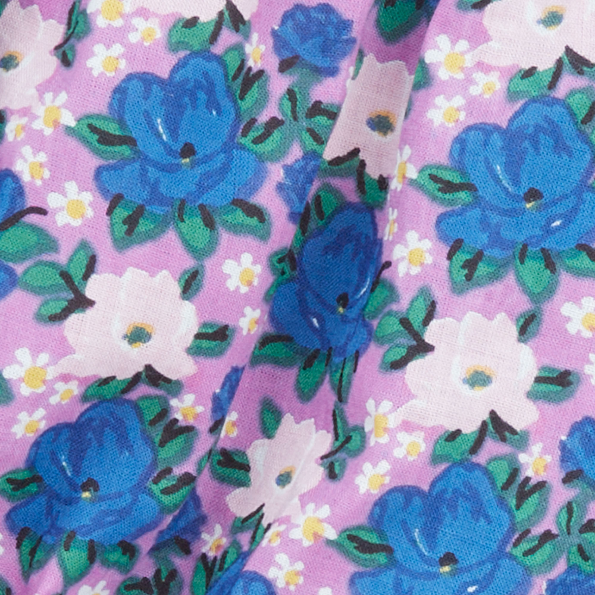 BLOOMER - Bloomer en coton imprimé| Bleu