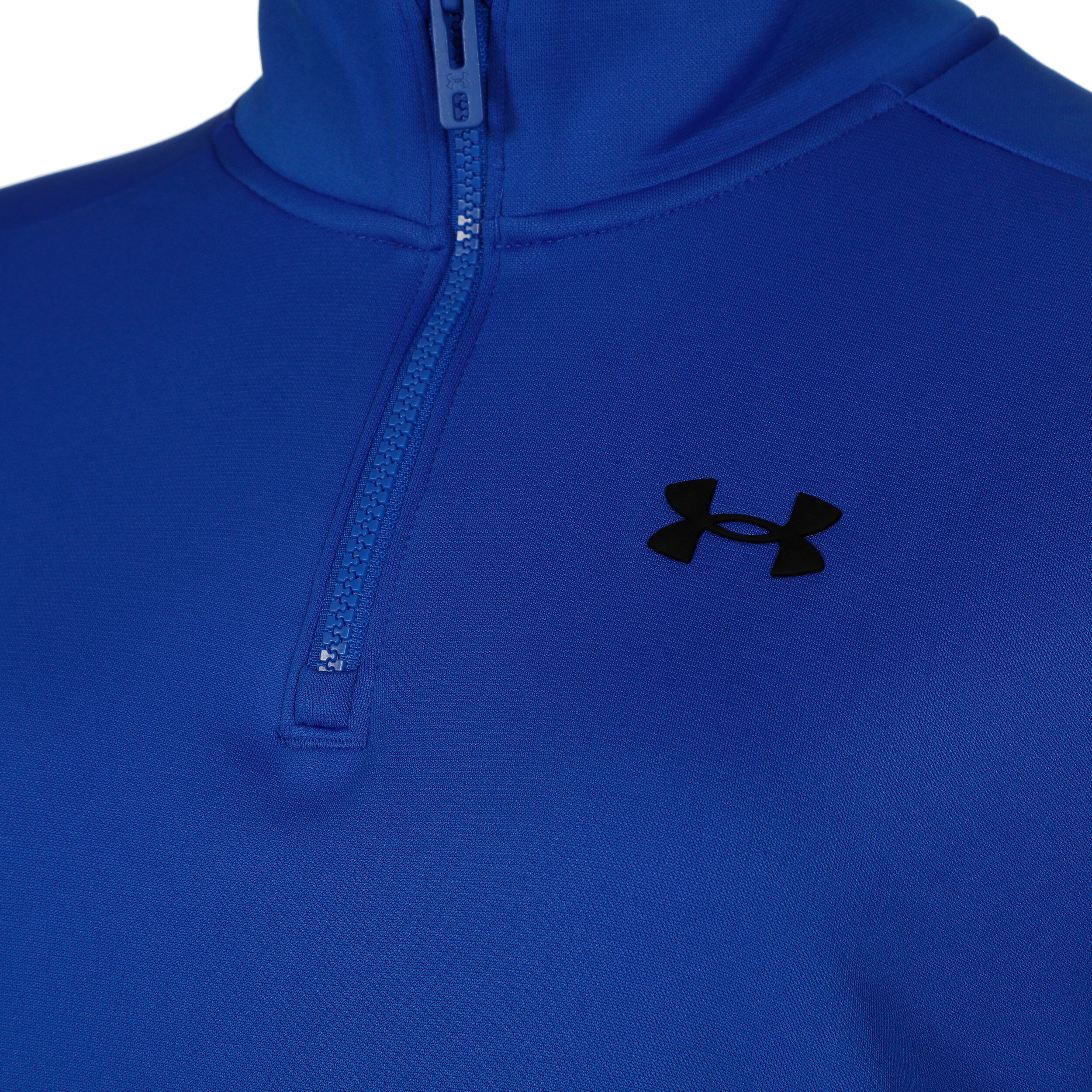 Under Armour 1/4 Zip Haut Manches Longues Femmes - Bleu Foncé