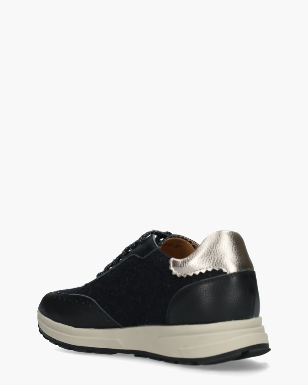 Rapid Soul Yavanna Zwart/Zilver Damessneakers