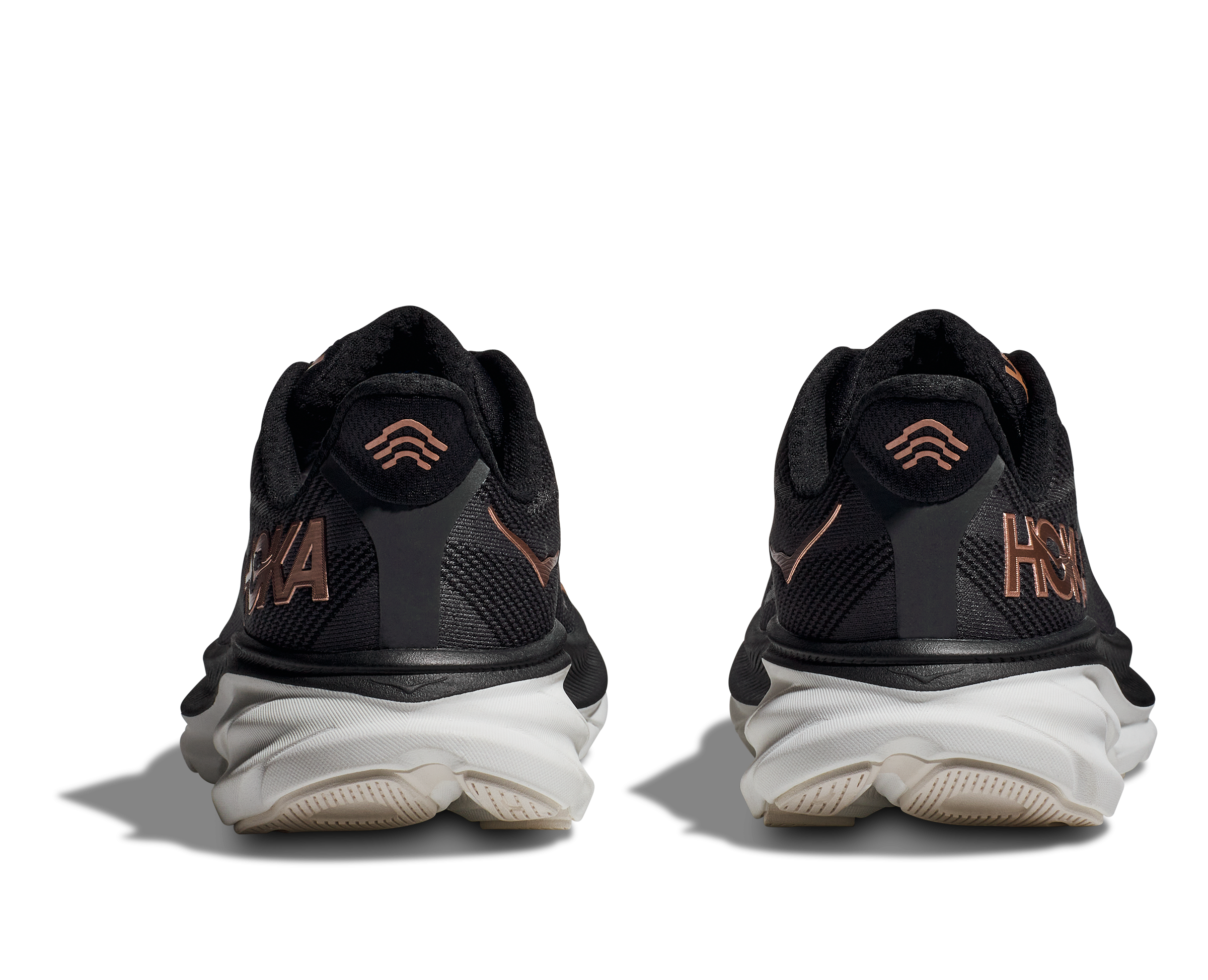 hoka clifton 9 loebesko dame 38 1127896 black rose gold