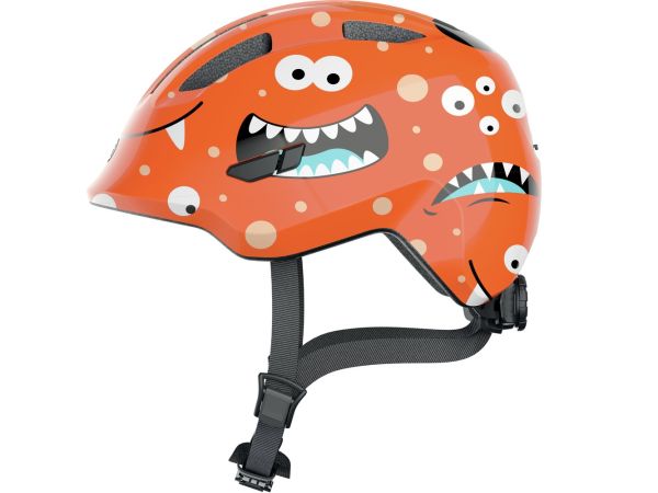Abus Smiley 3.0 Cykelhjelm, Orange Monster Shiny