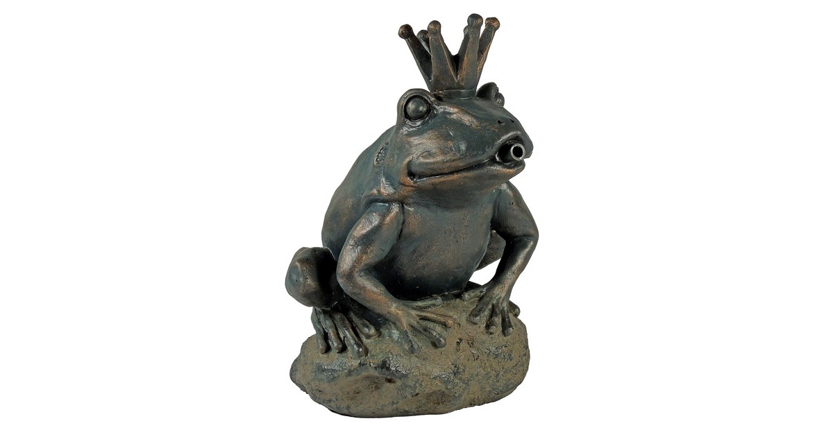 UbbinkSpuitfiguur Kikkerkoningin waterornament