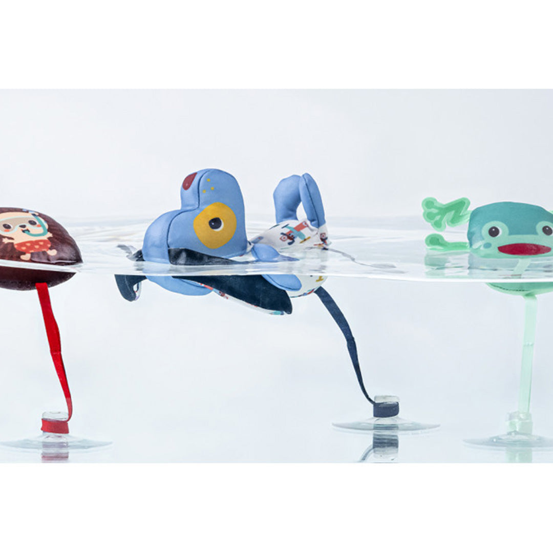lilliputiens badfiguren met zuignap - jules - 3 st
