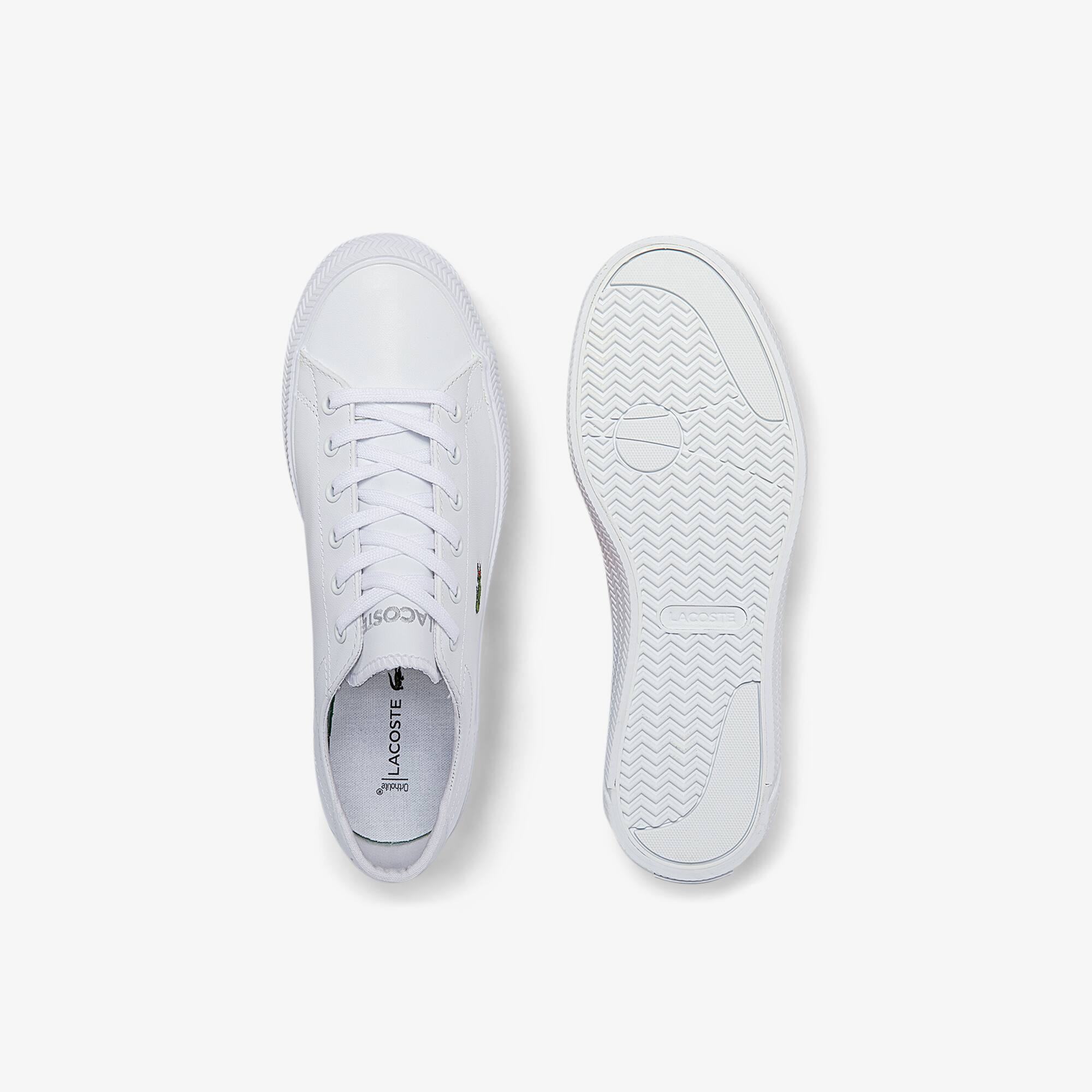 Sneakers Gripshot BL femme en cuir et synthétique Sneakers - Blanc - Lacoste - Femme
