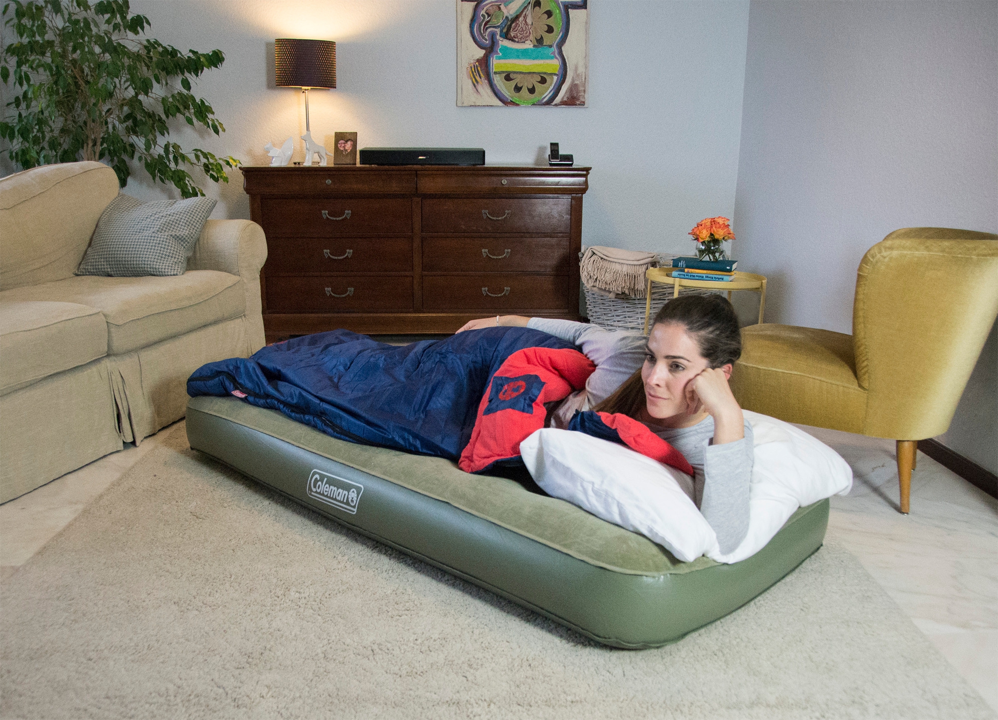 Coleman Maxi Comfort Bed Single Luftbett 198 x 82 x 22 cm