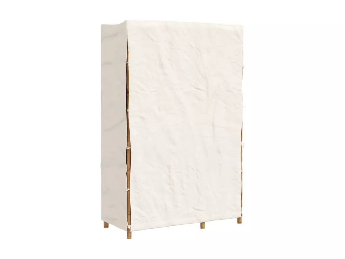 Garde-robe 110x45x170 cm bambou