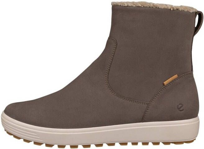 ECCO Boots Women Soft 7 Tred Dark Clay