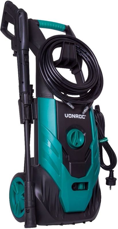 VONROC - Hogedrukreiniger - 1800W - 140 bar - 420 l/h - Incl. 8m slang en accessoires