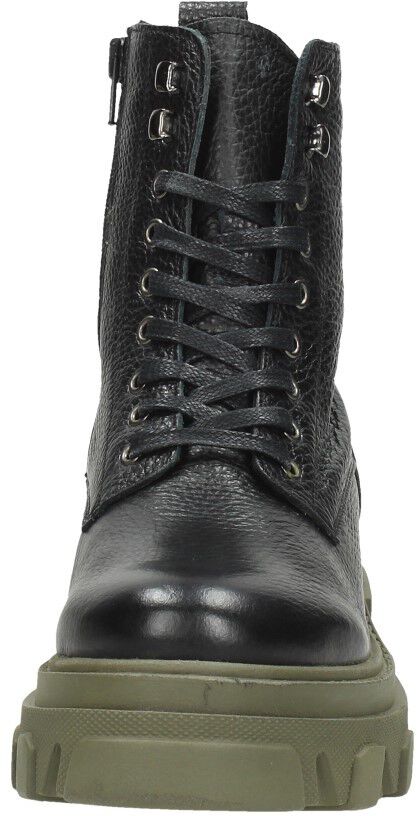 Ps. Poelman Dames veterschoenen zwart