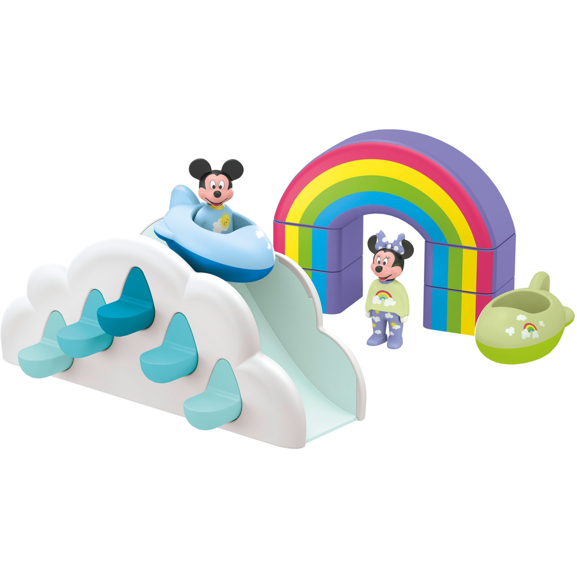 PLAYMOBIL Konstruktionsspielzeug Junior & Disney: Mickys & Minnies Wolkenhaus