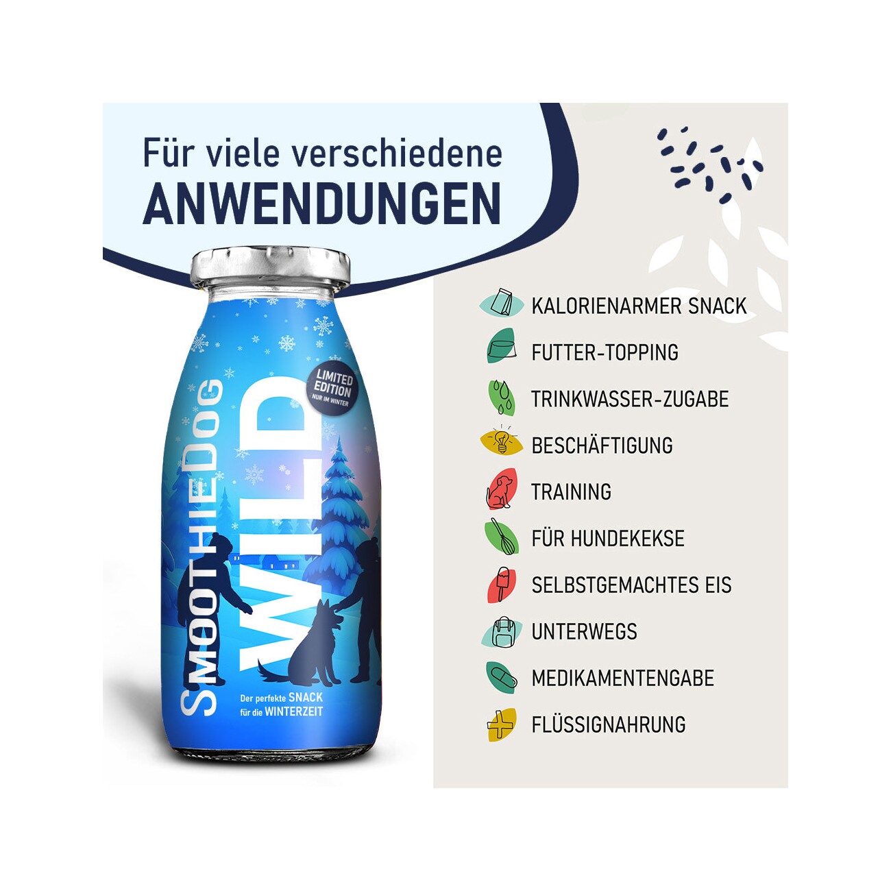 SmoothieDog Winter Wild 6x 250 ml