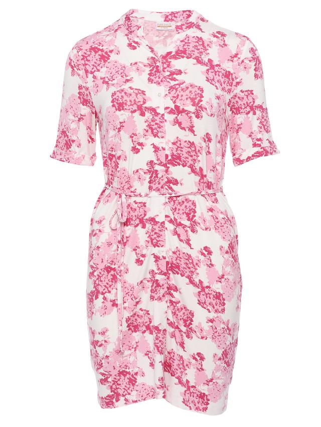Big Shirt im floralen Print
