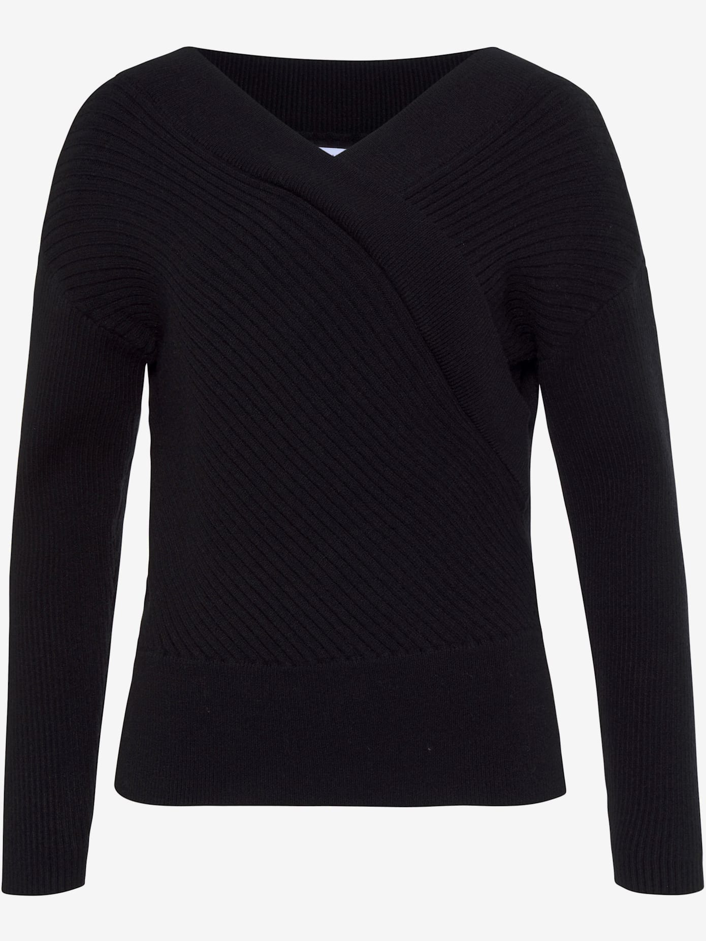 Pull en tricot encolure originale