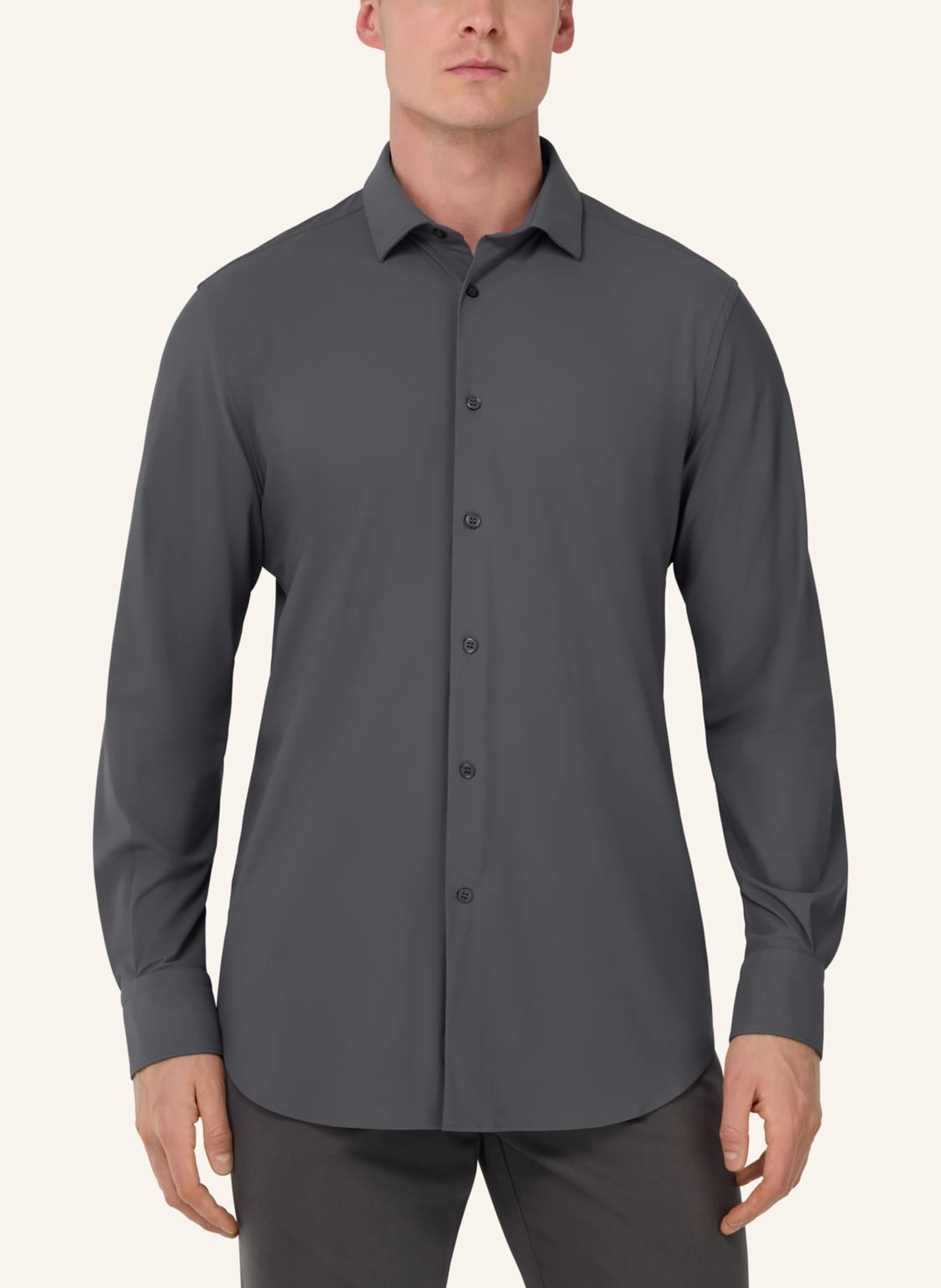 BOGGI MILANO Jerseyhemd Slim Fit