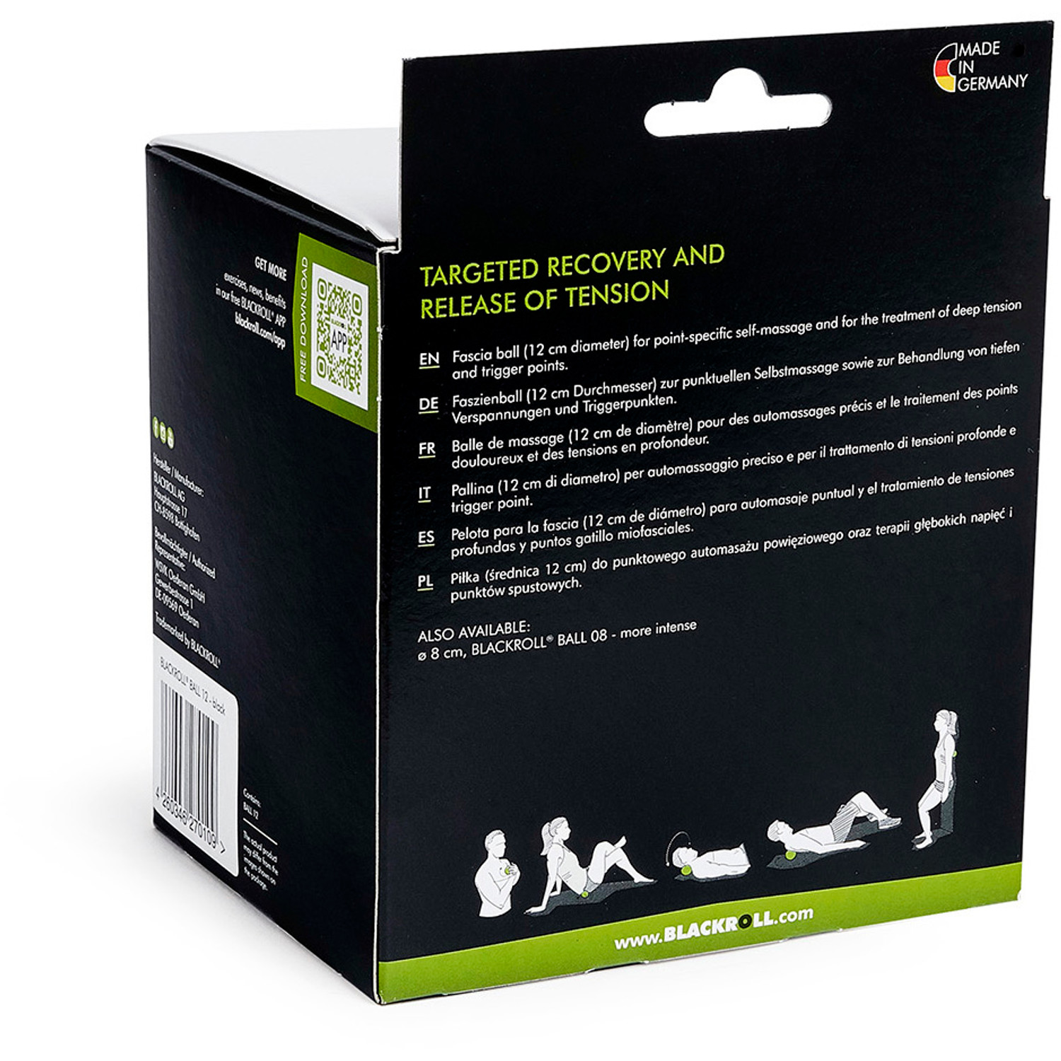BLACKROLL Band Set + Massagebal