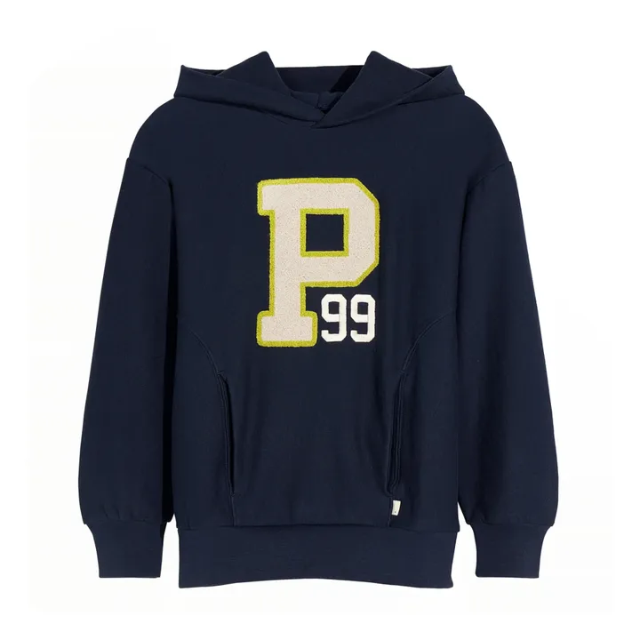 Bellerose Hoodie Fahy | Bleu nuit