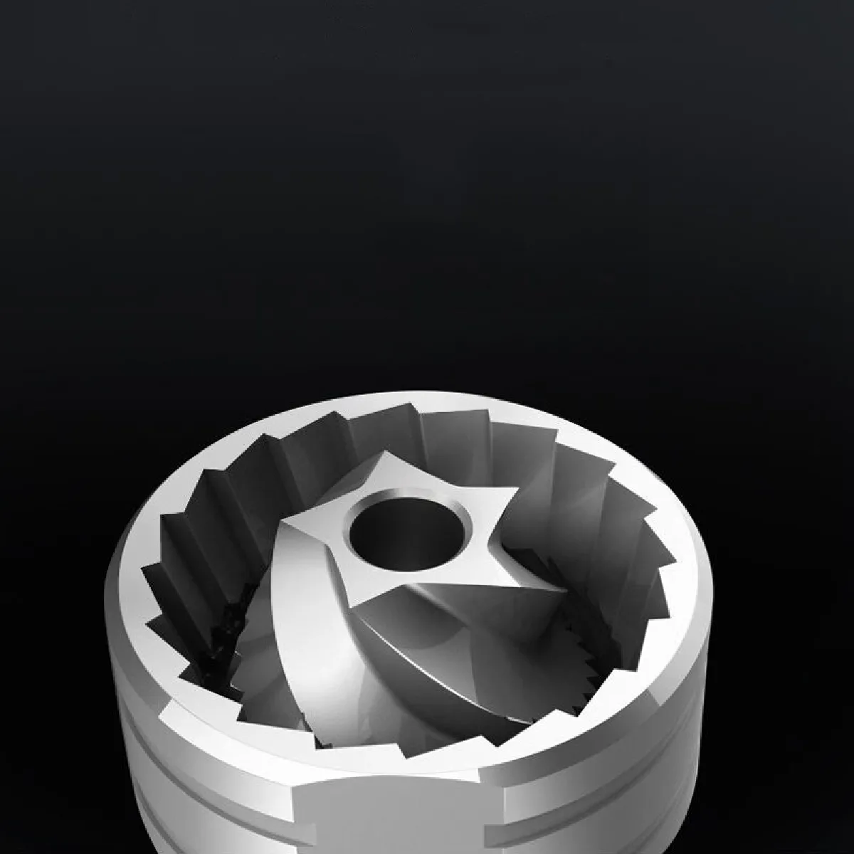 Meuleuse artisanale en aluminium Universal