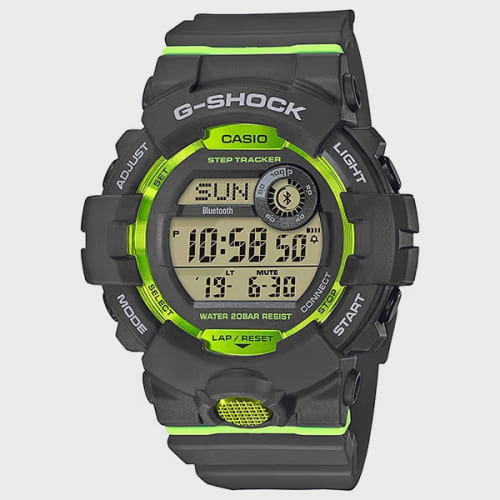 Montre G-Shock GBD-800-8ER Noir Vert