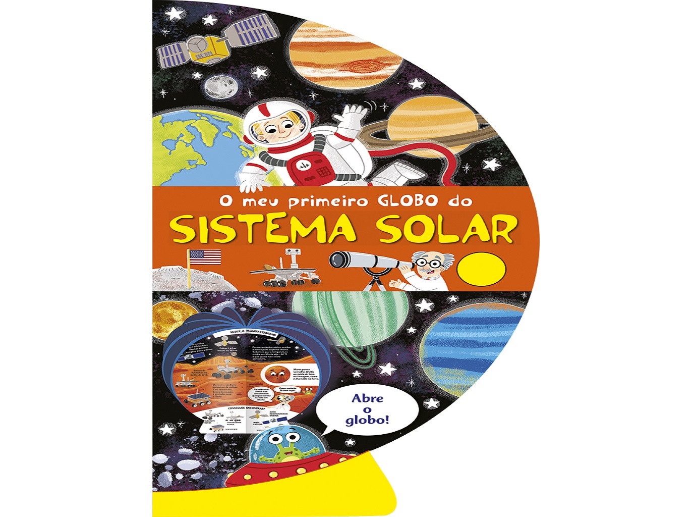 LIVRO O MEU PRIMEIRO GLOBO DO SISTEMA SOLAR
