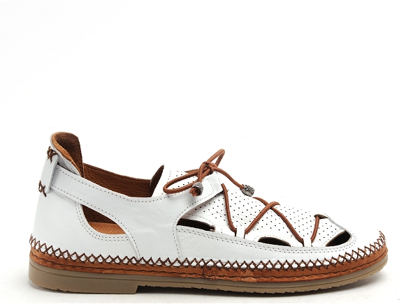 Coco abricot basses femme melincourt blanc