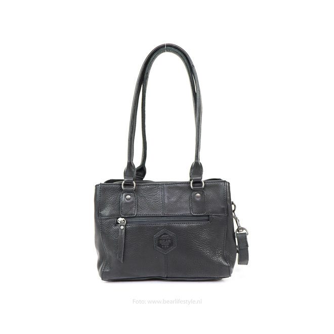 Bear Design Callisto Pelle Schoudertas Rita Zwart CP1201