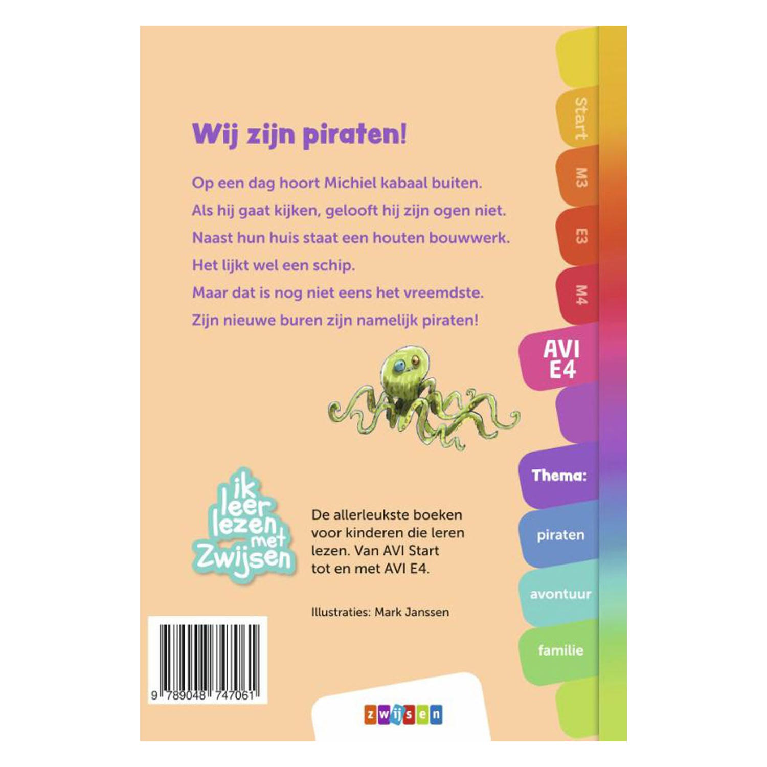 Ik leer lezen - Wij zijn piraten! (AVI-E4)