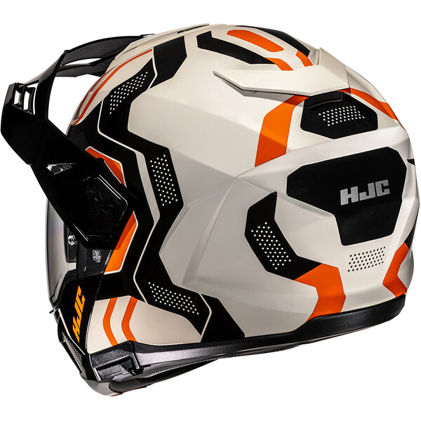 HJC - Casque i80 Velly MC7 / Beige / Noir / Orange