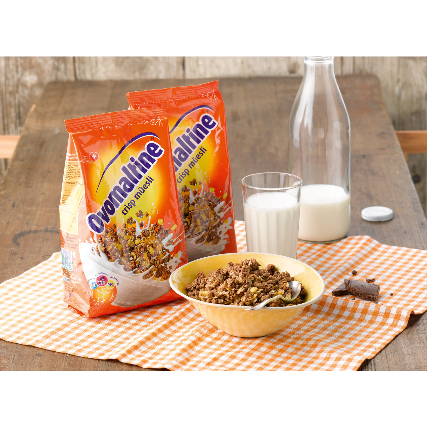 Ovomaltine Crisp Müesli 2x500g