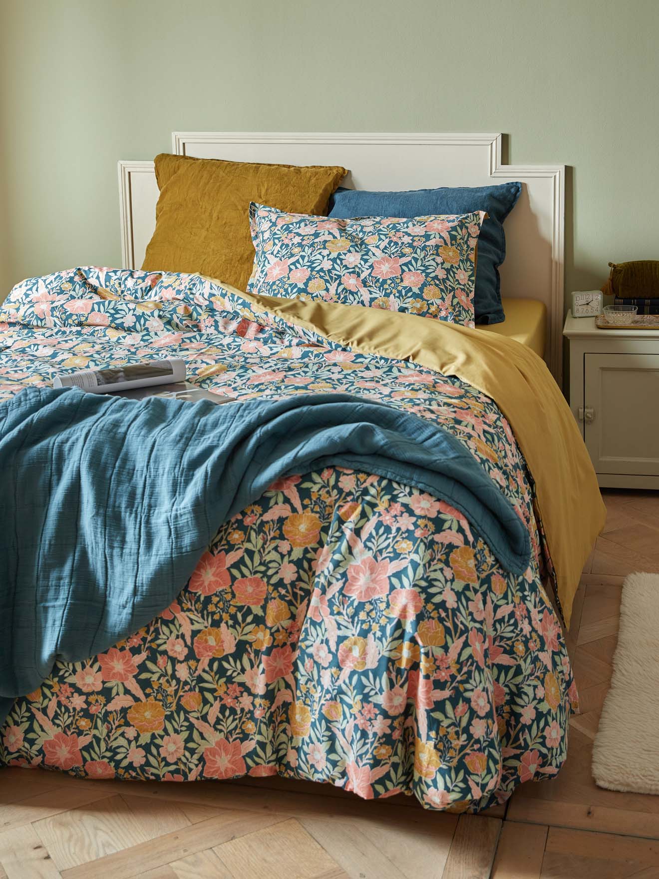 Housse de couette percale de coton 
