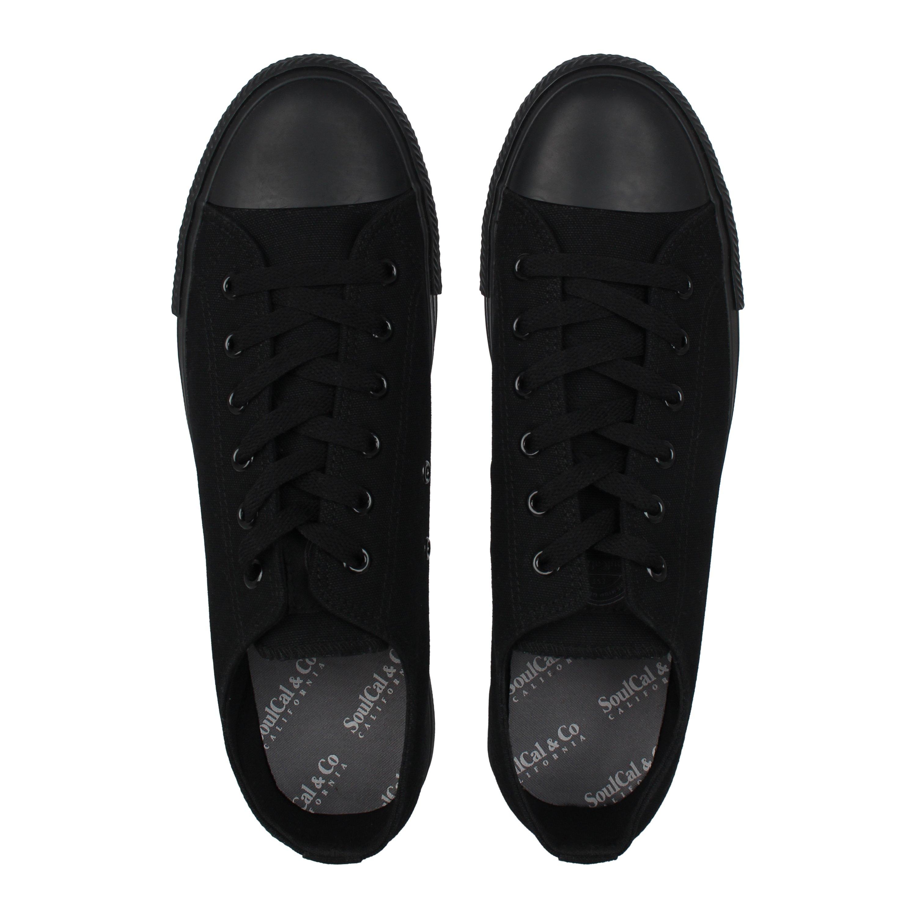 SoulCal Canvas Low Mens Trainers