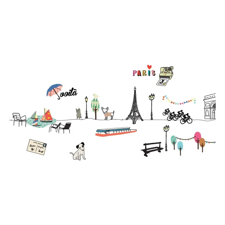 MIMI'lou Sticker frise Paris