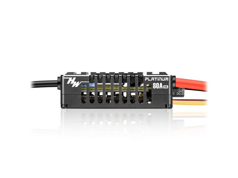 Hobbywing Brushless Regler Platinum Pro V5 80A 3-8S Brushless ESC für Flugmodelle mit starkem 8A Bec