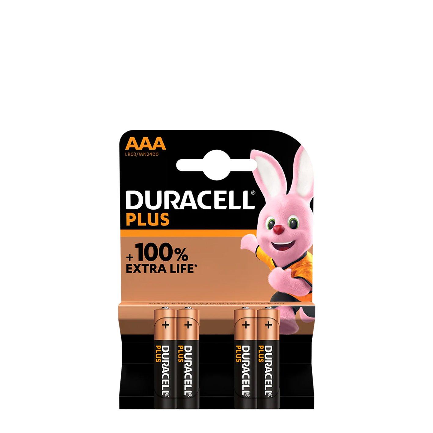 Duracell Duracell Plus Power AAA Batteries 4 Pack