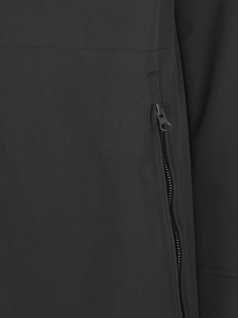 KNOWLEDGE COTTON APPAREL Softshell Parka schwarz