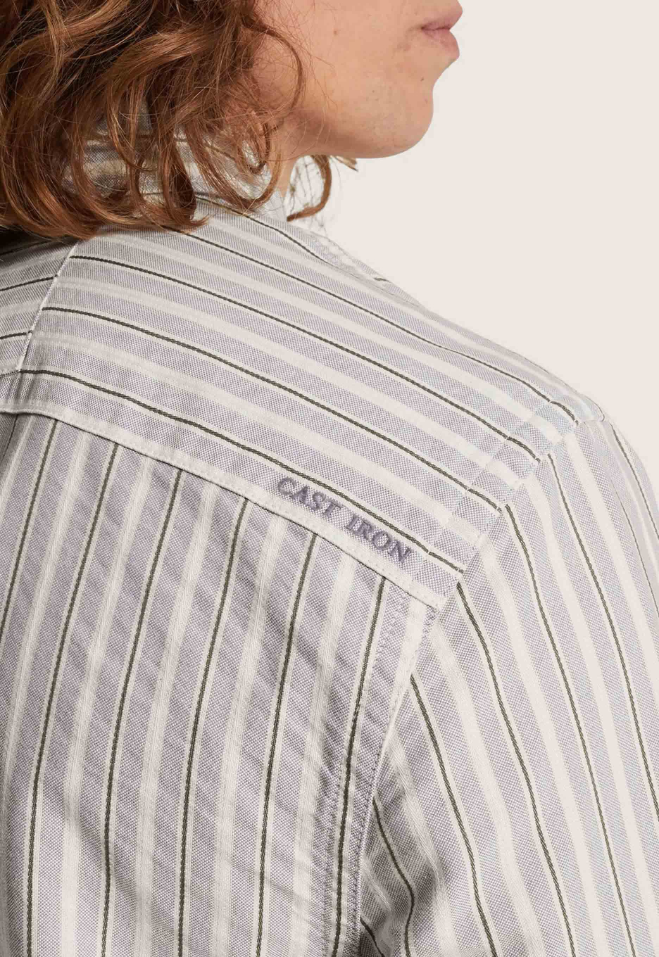 Cast Iron Oxford Stripe Overhemd