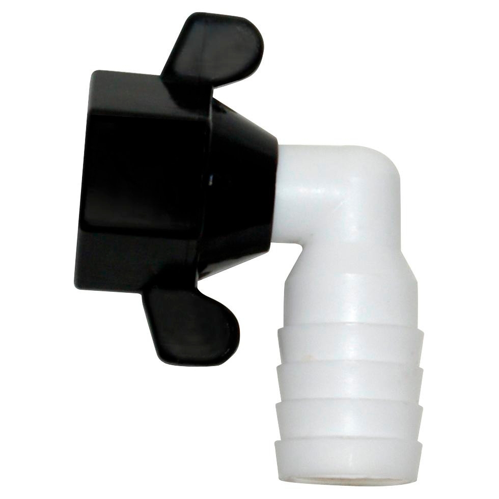 SHURflo Aufschraubtülle gewinkelt 12 mm