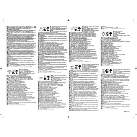 TRAGACETE badlampe - krom
