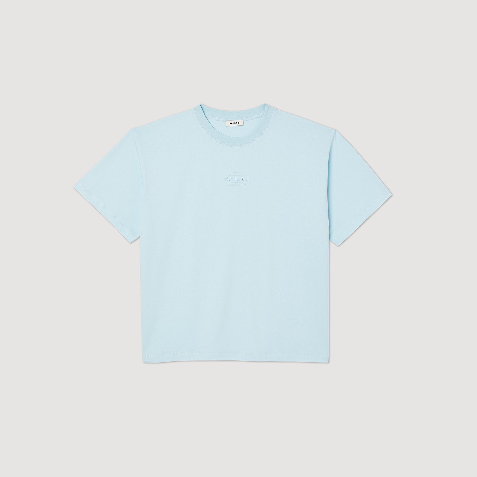 T-shirt logo rubber