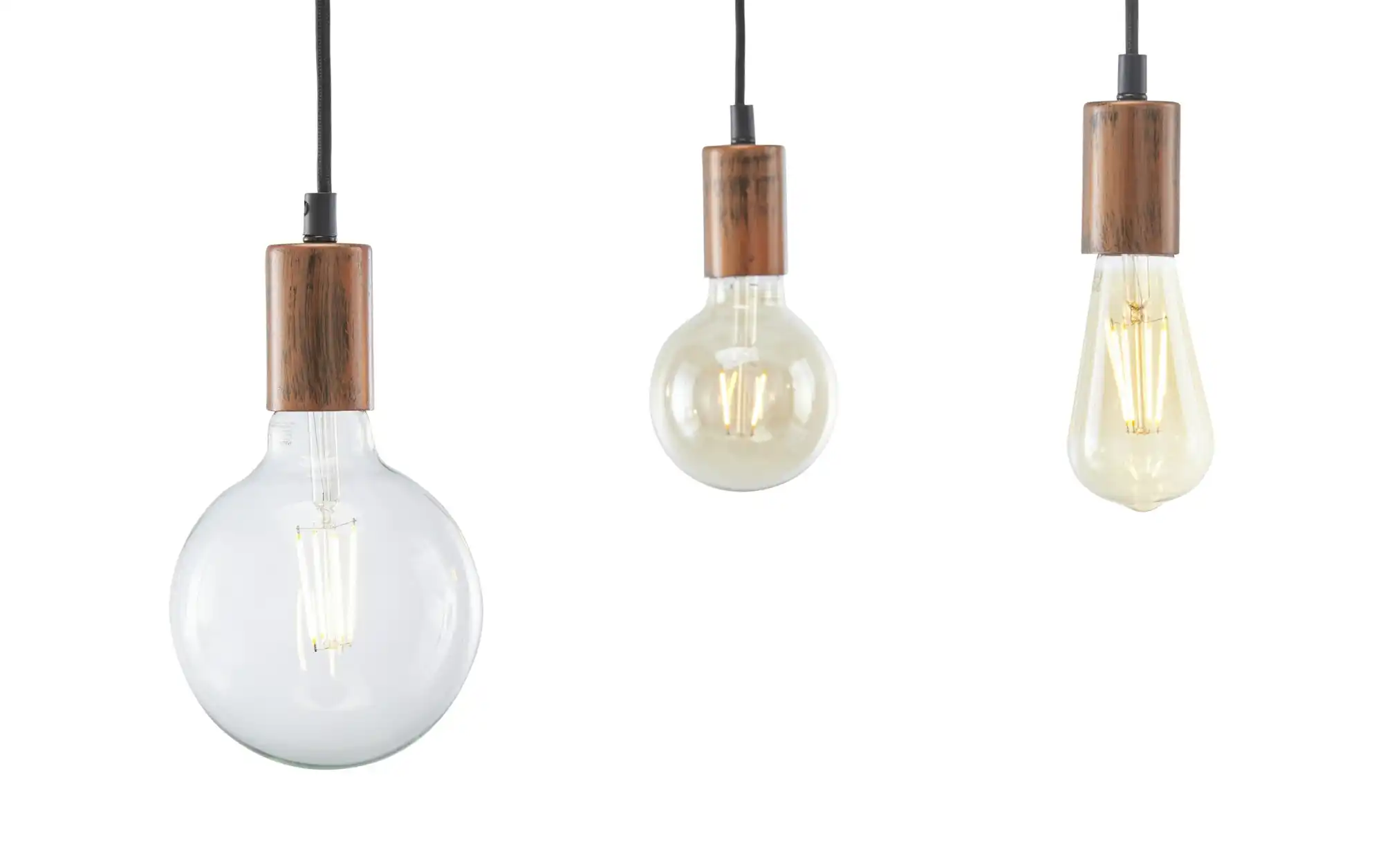 Trio Pendelleuchte, 5-flammig, kupferantikfarbig