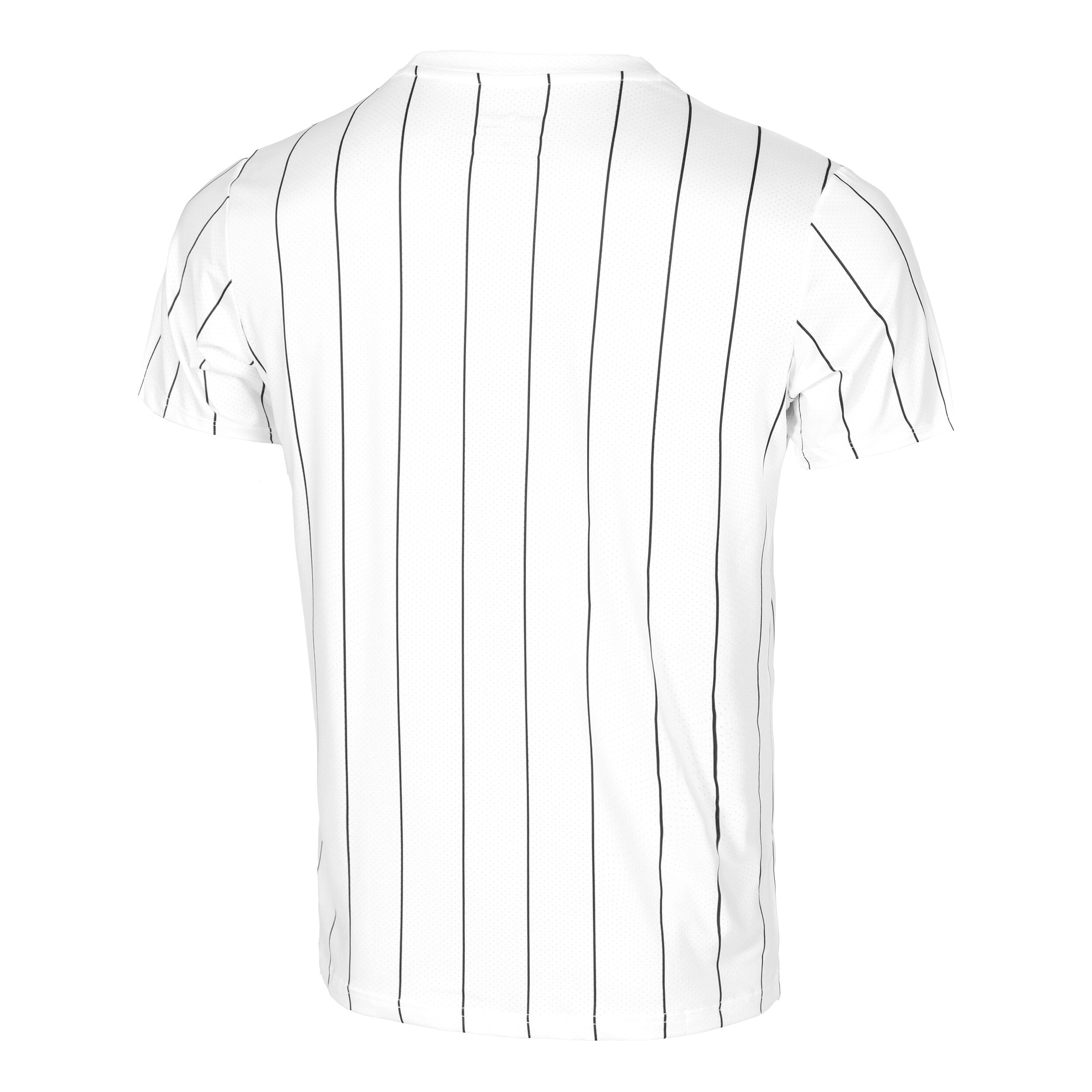 Tennis-Point Stripes T-shirt Edition Spéciale Hommes - Blanc , Noir