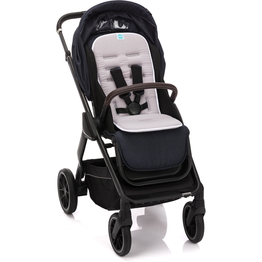 fillikid Sitzauflage wendbar Muslin Stone Grey