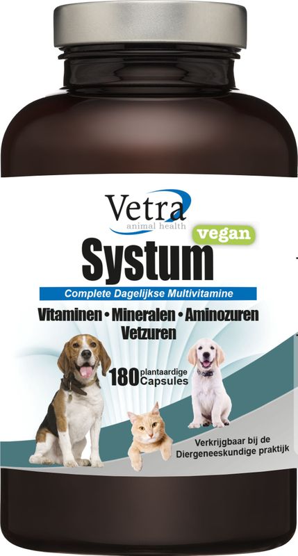 Vetra - Systum - Vegan Multivitamine - 180 Capsules