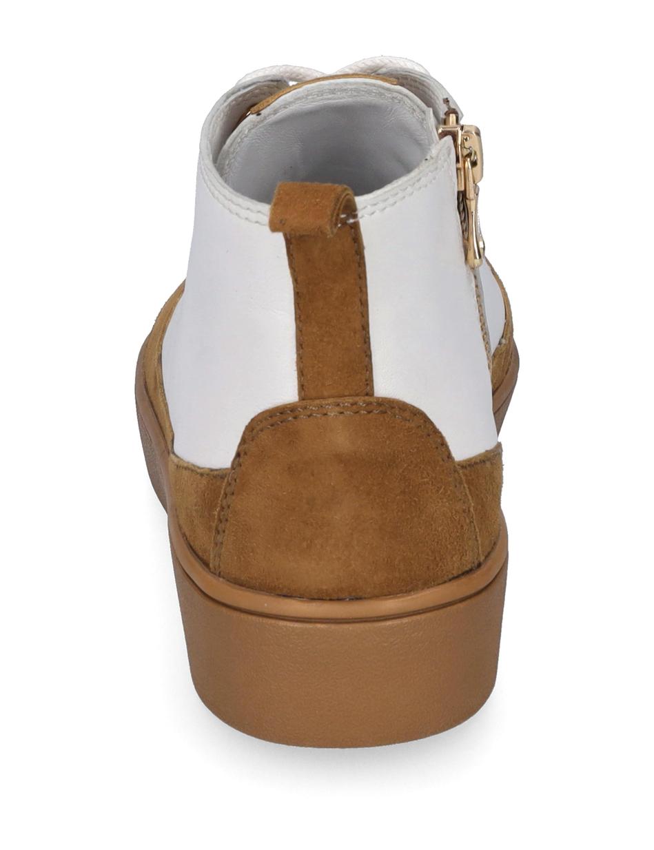 Halbschuh Lilli 90, cognac-kombi