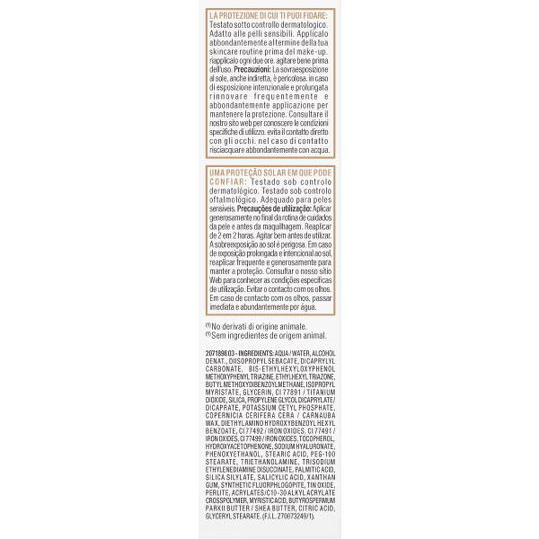 AMBRE SOLAIRE Super UV Vitamina C - Water Refresh Tinted - 40ml