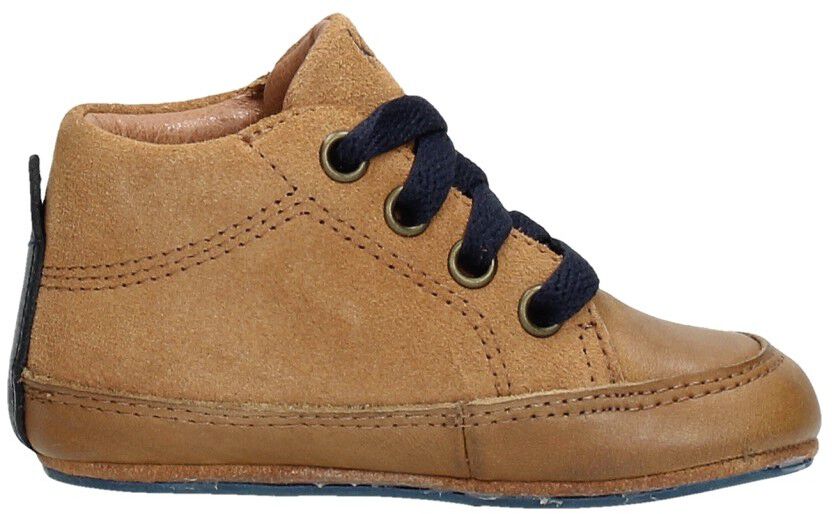 Keq Jongens babyschoentjes cognac