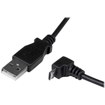 StarTech.com Câble Micro USB 2 m - A vers Micro B coudé 90° vers le bas